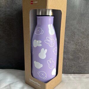 NEW Nijntje Miffy Purple Thermo Insulated Flask Bottle 260ml